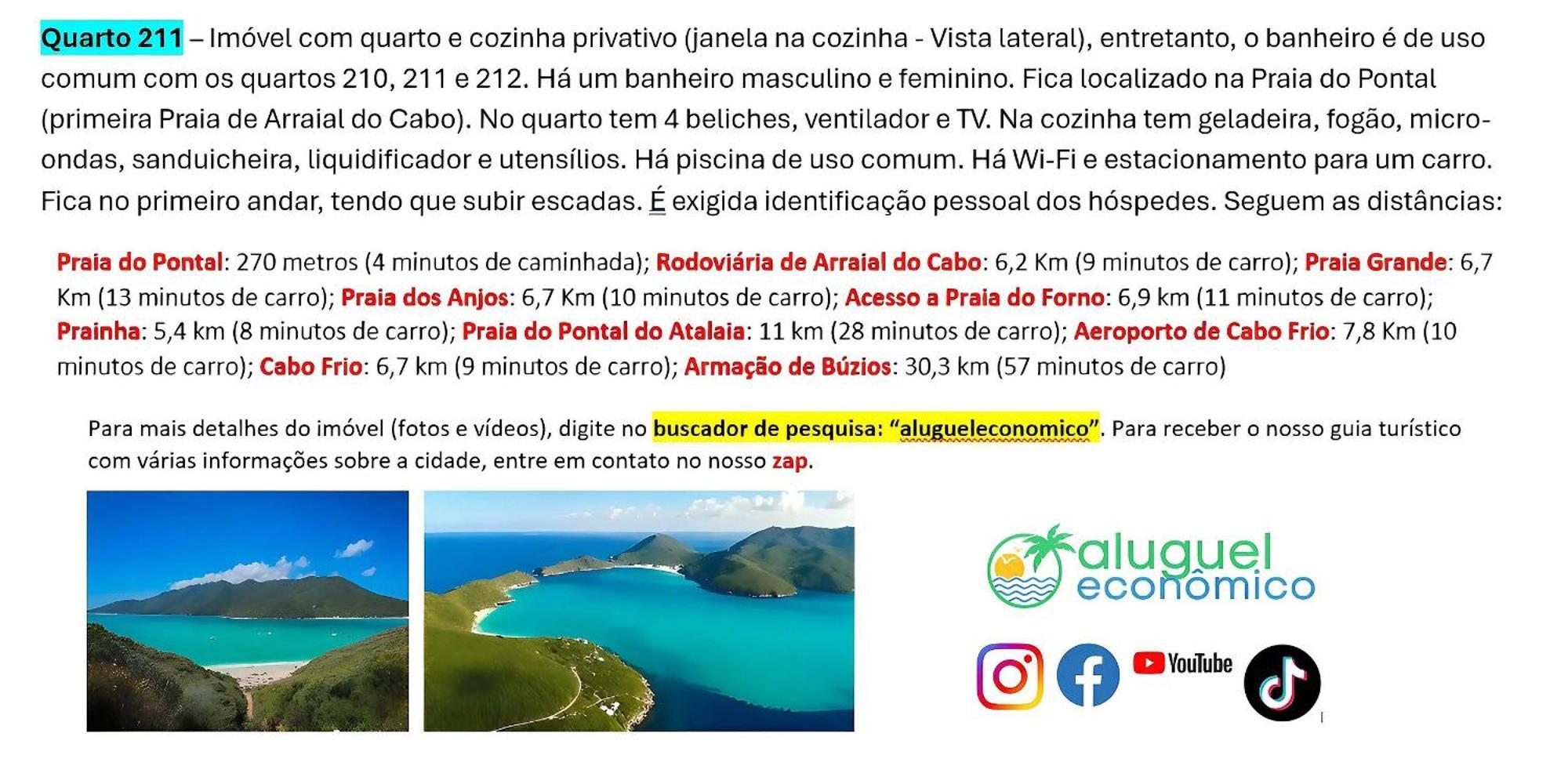 Arraial Do Cabo - Subuai Village - Aluguel Economico Εξωτερικό φωτογραφία